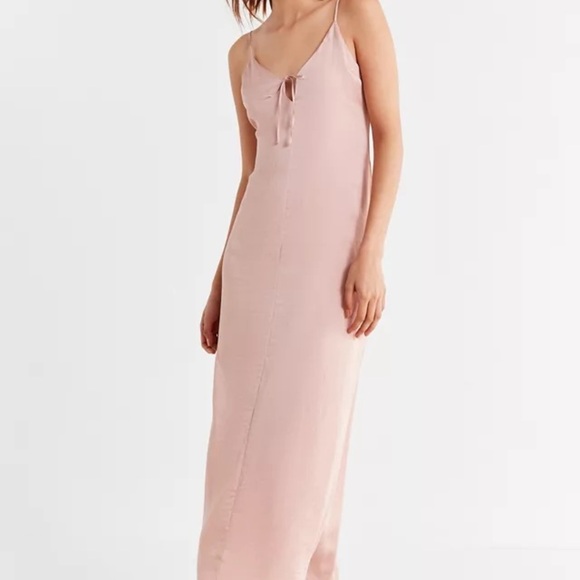 SILKY MAXI SLIP DRESS - Picture 4 of 7